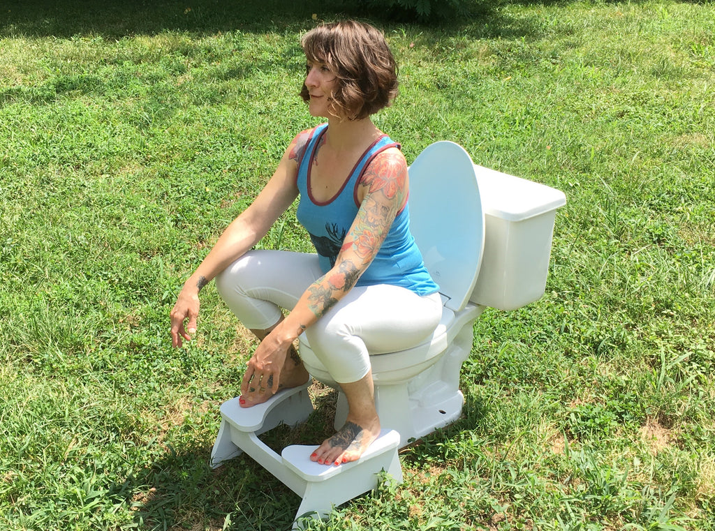 POOP STOOP Full-Squat Toilet Foot Stool –